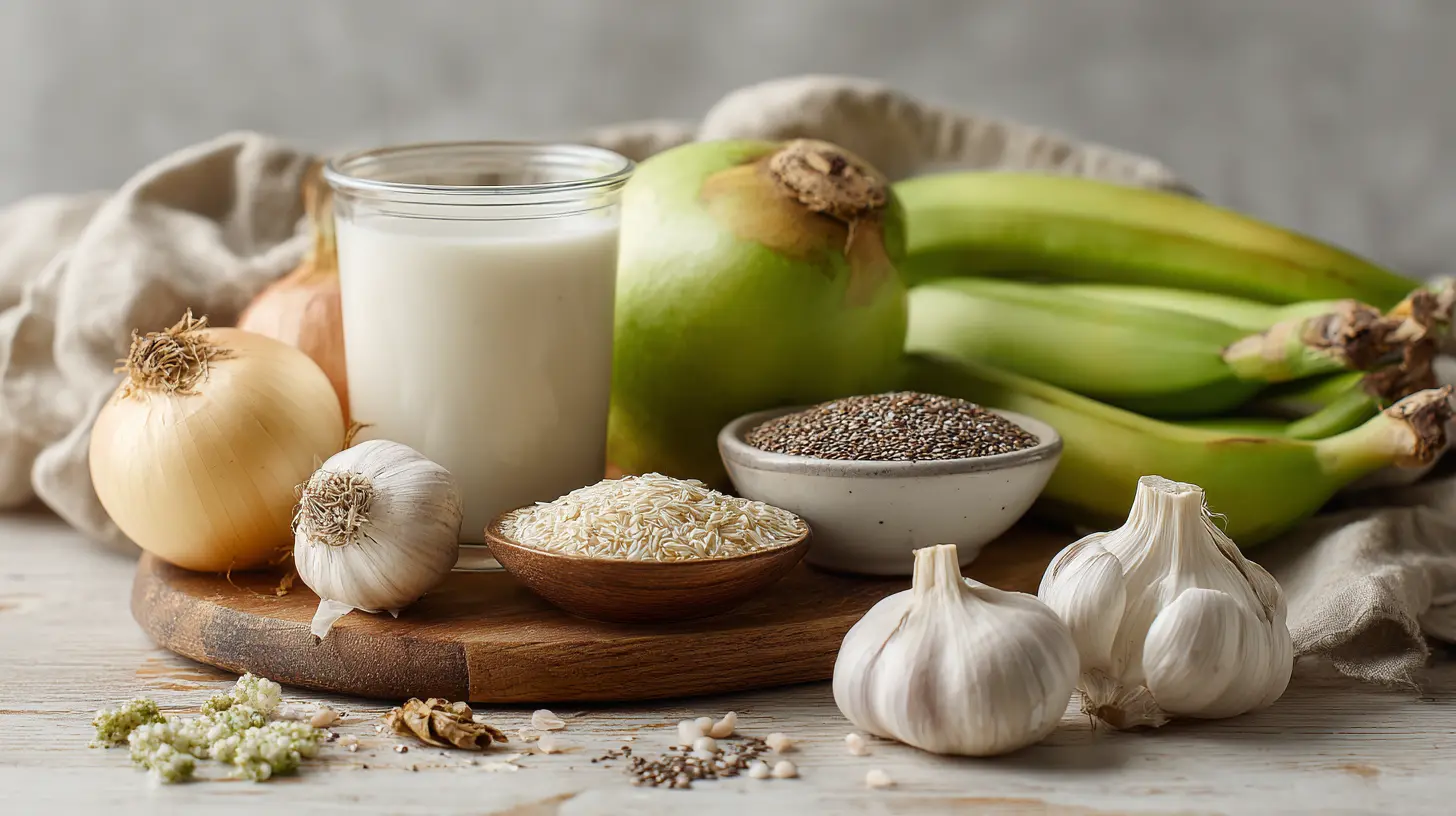 Los 5 Alimentos Clave de la Dra. Vargas para una Barriga Plana y una Digestión Óptima