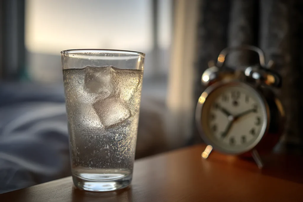 1. ¡Bebe Agua Fría Inmediatamente!