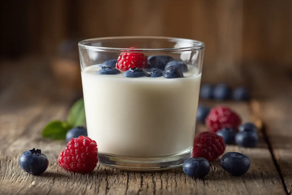 1. Kéfir (Yogur Fermentado)